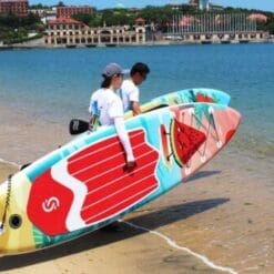 watermelon paddle board