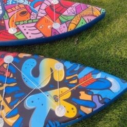 şişme sörf tahtası graffiti