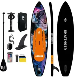 Ucuz 2. el çift katmanlı sup paddle board şişme sörf tahtası