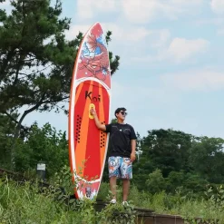 Yoga fishing sup