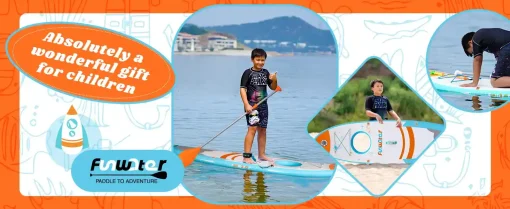 çocuklar için paddle board