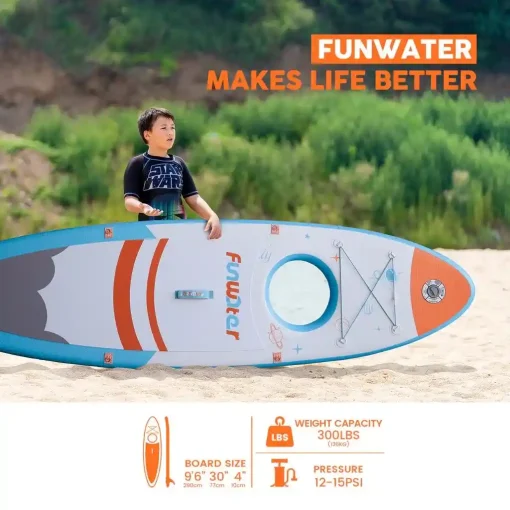 Çocuklar için şişme sörf tahtası
