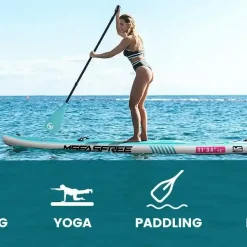 aileler için geniş sup paddle board