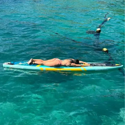 Yarış için paddle board