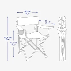 ucuz decathlon katlanır kamp sandalyesi