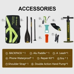 go pro bağlanan paddle board