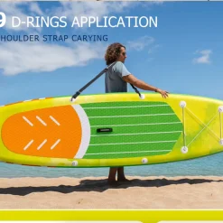 Omuz askısı taşımalı paddle board